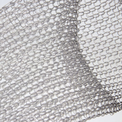 Anti-static Surface Treatment Knitted Wire Mesh Resistant To Salt Spray Corrosion