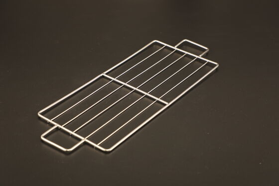 Brushed Finish For Easy Cleaning SS Grilling Mesh Mat No Burrs No Sharp Edges