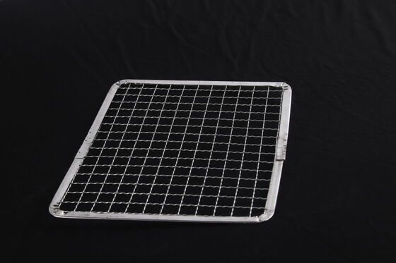 Non-stick Physical Structure SS BBQ Mesh Screen Rustproof And Durable