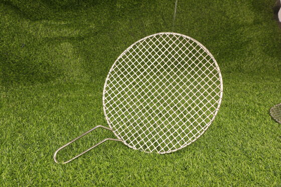 Anti-clog Mesh Holes SS Grilling Mesh Mat Food Contact Safe