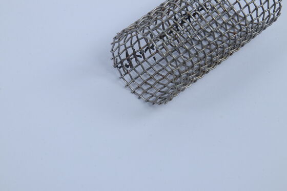 High Dirt Holding Capacity Metal Fiber Filter Element Food Grade Safe Material