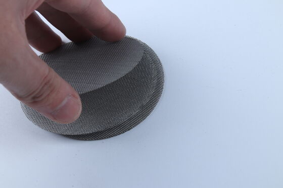 Low Risk Of Media Migration SS Mesh Filters Perfect Flow Rate Control