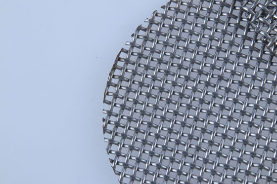 Uniform Liquid Distribution SS Mesh Filters Chemical Resistance