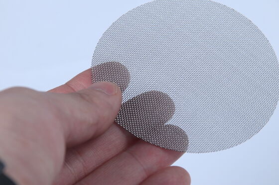 No Media Migration At High Flow SS Mesh Filters Stainless Steel Durable