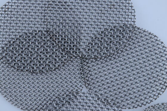 Low Ion Leaching Rate SS Mesh Filters Scratch Resistant Surface