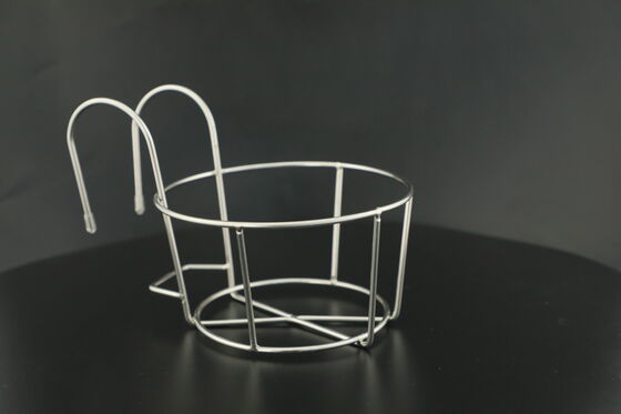 Recyclable Material Wire Mesh Basket With Handle Design