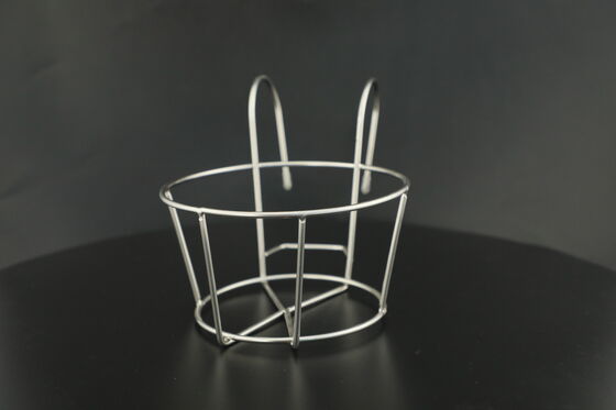Recyclable Material Wire Mesh Basket With Handle Design