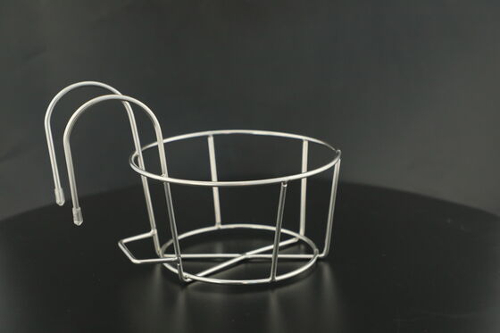 Electroplated Surface Finish Wire Mesh Basket Uniform Mesh Opening