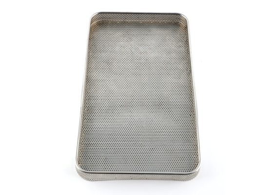 Perforated Mesh For Fast Draining Wire Mesh Basket Easy To Maintain