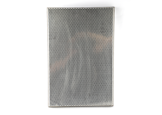 Hygienic Safe Perforated Wire Basket Uniform Mesh Opening