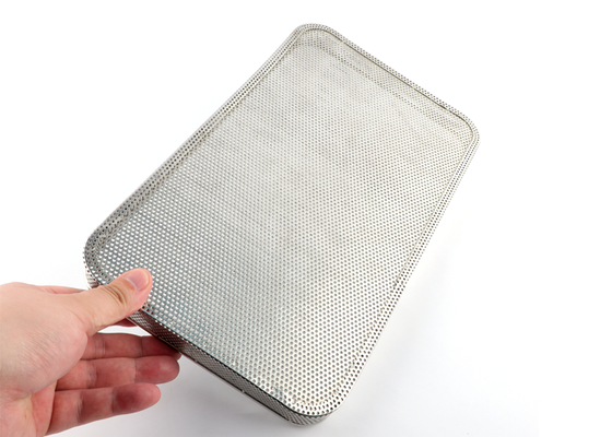 Stable On Uneven Surfaces Metal Mesh Basket Low Maintenance Cost