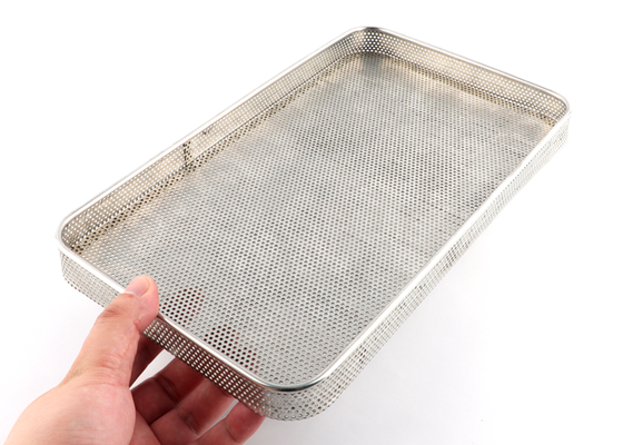 Stable On Uneven Surfaces Metal Mesh Basket Low Maintenance Cost