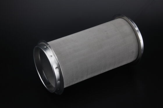 Résistance à l'usure forte d'élément filtrant en métal de sortie de filtration de grande pureté