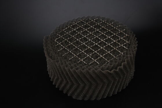 Low Pressure Drop Braided Knitted Wire Mesh Lightweight Design