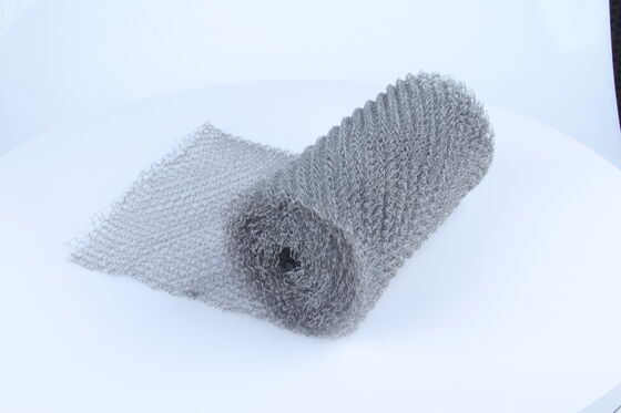 Oil Resistant Performance Knitted Wire Mesh Stable Filtering Effect