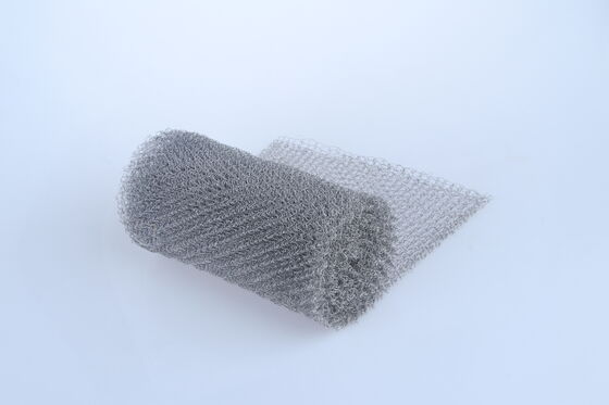 Excellent Thermal Stability Knitted Wire Netting Chemical Resistant