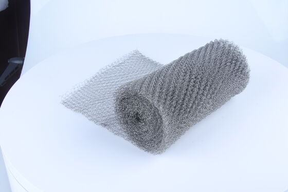 High Density Optional Knitted Wire Mesh Smooth Surface Finish