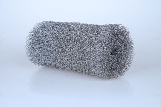 Good Ductility Knitted Wire Netting Smooth Surface Finish