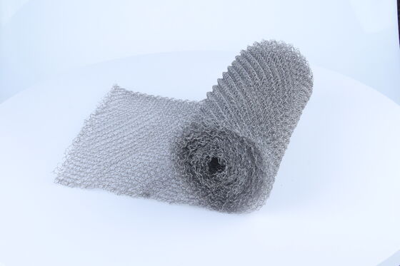 Good Ductility Knitted Wire Netting Smooth Surface Finish