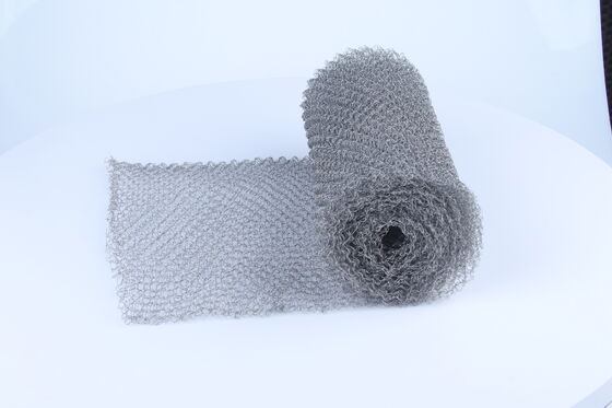 Customizable Weave Density Knitted Wire Mesh Resistant To Galvanic Corrosion