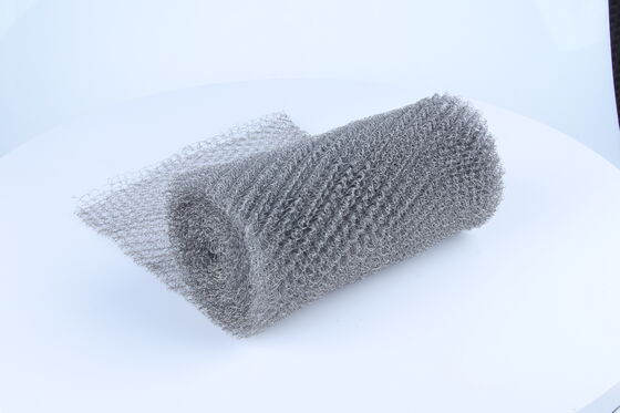 Perfect For Gas Separation Knitted Wire Mesh Chemical Resistant
