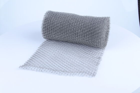 Perfect For Gas Separation Knitted Wire Mesh Chemical Resistant