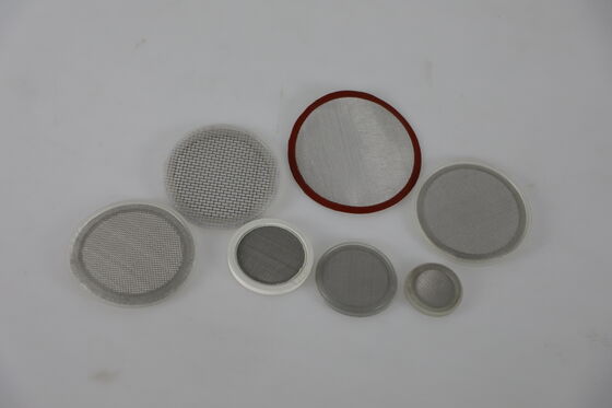 Pressure Resistance Stable SS Mesh Filters Uniform Hole Size