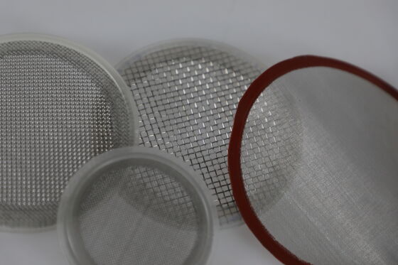 Taut Woven Tension Status SS Mesh Filters Residue‑free Rinsing Outcome