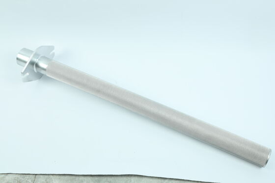 Excellent Particle Interception Sintered Filter Element Uniform Pore Distribution