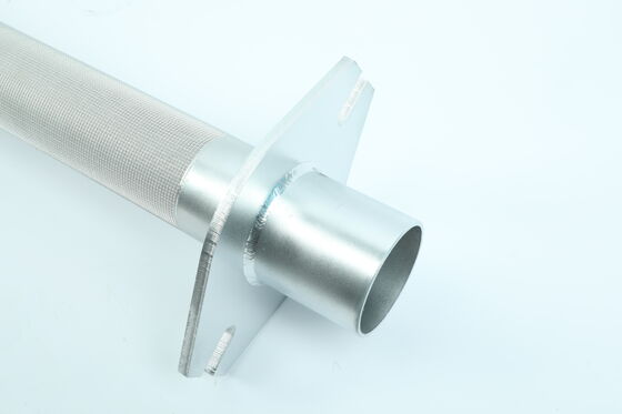 Excellent Particle Interception Sintered Filter Element Uniform Pore Distribution