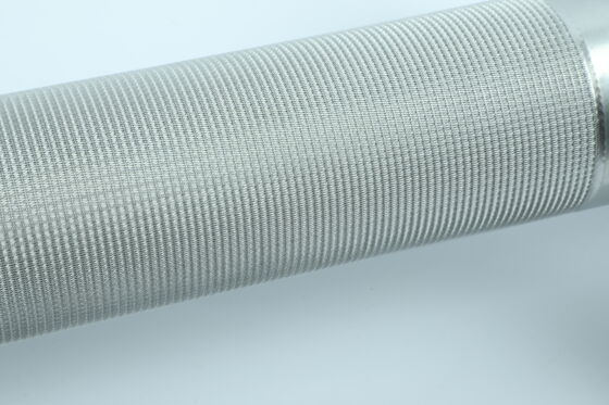 Excellent Particle Interception Sintered Filter Element Uniform Pore Distribution