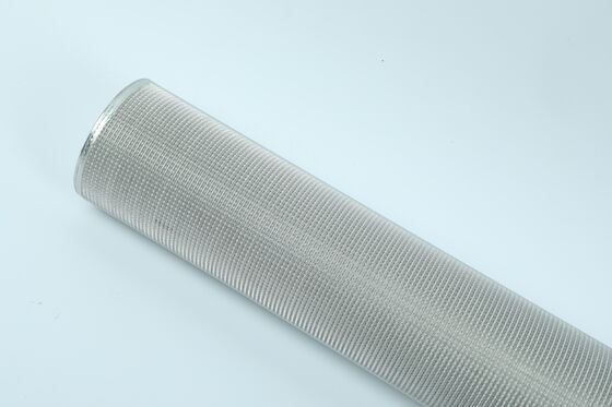 Excellent Particle Interception Sintered Filter Element Uniform Pore Distribution