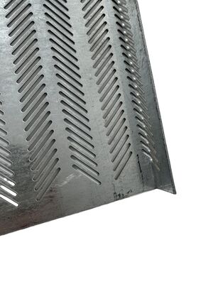 Smooth Transition Between Holes Perforated Metal Sheets High Temperature Resistance