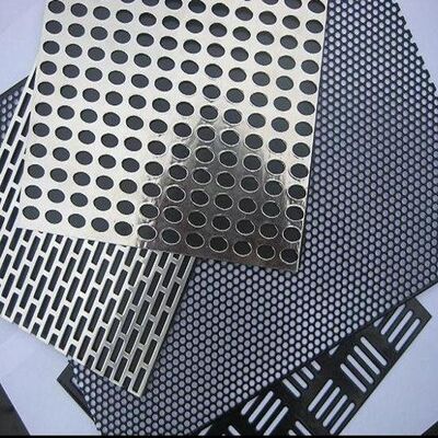 Uniform Perforation Pitch Consistency Perforated Metal Sheets Various Metal Materials