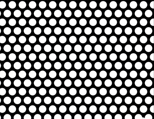Uniform Stress Distribution Perforated Metal Sheets Custom Hole Shapes