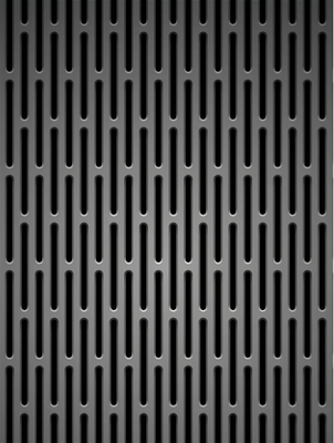 Smooth Transition Between Holes Perforated Metal Products Beautiful Appearance