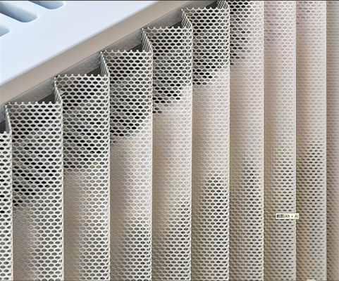 Uniform Hole Edge Strength Perforated Metal Products Durable Service Life
