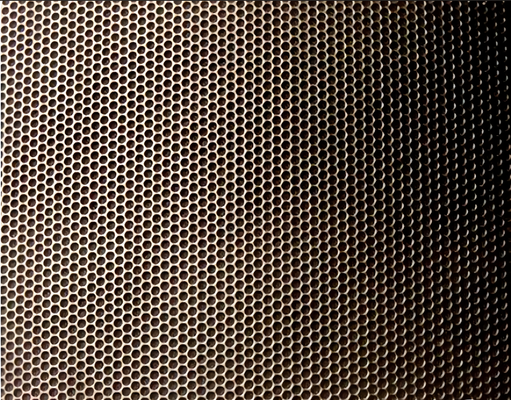 Uniform Hole Edge Strength Perforated Metal Products Durable Service Life