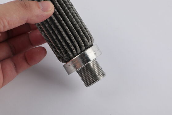 Uniform Liquid Distribution Metal Mesh Filter Long Service Life