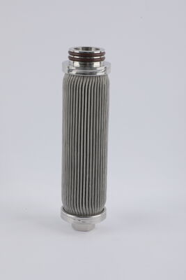 Low Gas Permeability Variation Sintered Filter Cartridge Compatible With Various Fluids