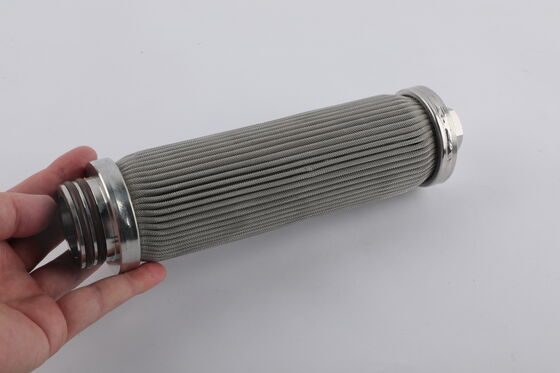 Wear Resistant Coating Sintered Filter Element Low Emission Of Contaminants