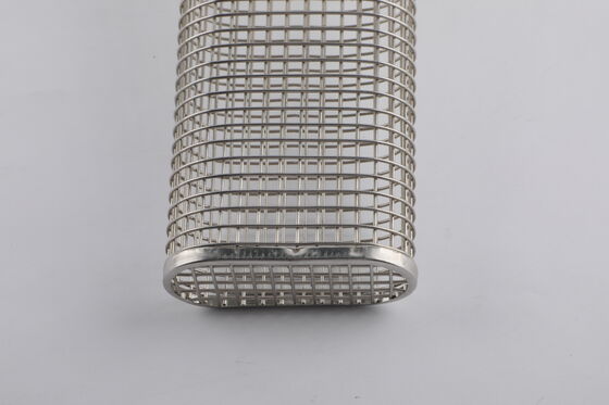 Radial‑flow Optimized Framework Metal Filter Element Strong Pressure Resistance