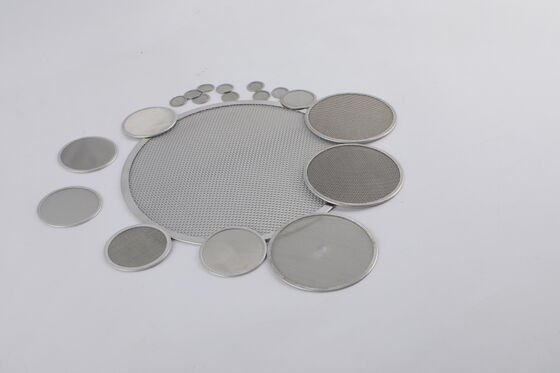 Smooth Surface Finish SS Mesh Filters Heavy Duty Application