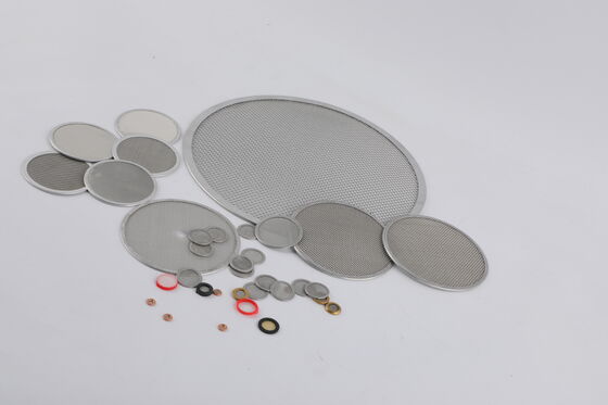 Deep Filtration Capability SS Mesh Filters Uniform Pore Size Distribution