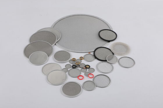 Smooth Surface Finish SS Mesh Filters Heavy Duty Application