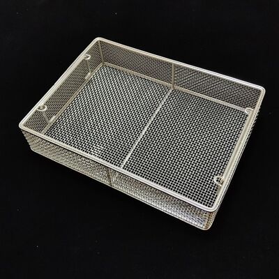 Giỏ dây hàn có khung chống rung có thiết kế tay cầm