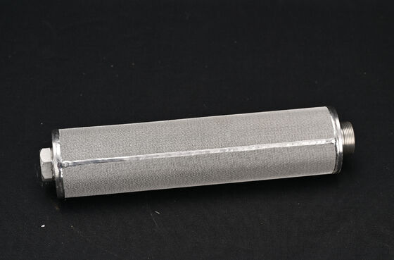 No Microbial Growth On Filter Surface Sintered Filter Cartridge Long-term Stable Performance